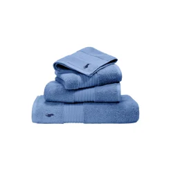 Ralph Lauren Home Player håndklæde, river blue> Håndklæder
