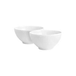 Outlet Pillivuyt Plissé skål Ø 14 cm 2 stk.