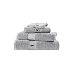 Discount Ralph Lauren Home Polo Player håndklæde, andover heather