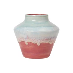 Kähler Poppery vase, mint/pink> Vaser