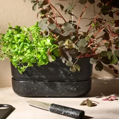 RIG-TIG POT-IT urtekasse, black