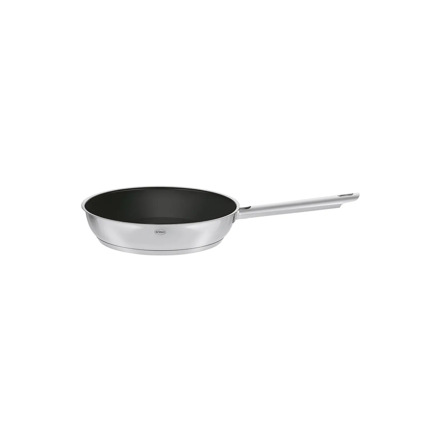Rösle PureElements Stegepande, stål/sort> Gryder & Pander