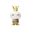 Hoptimist Queen, white> Figurer & Glaskunst