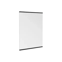 Discount MOEBE Rectangular Wall Mirror, black