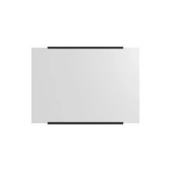 Discount MOEBE Rectangular Wall Mirror, black