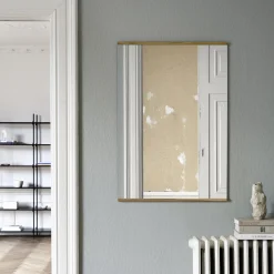 MOEBE Rectangular Wall Mirror,><noscript><img width=