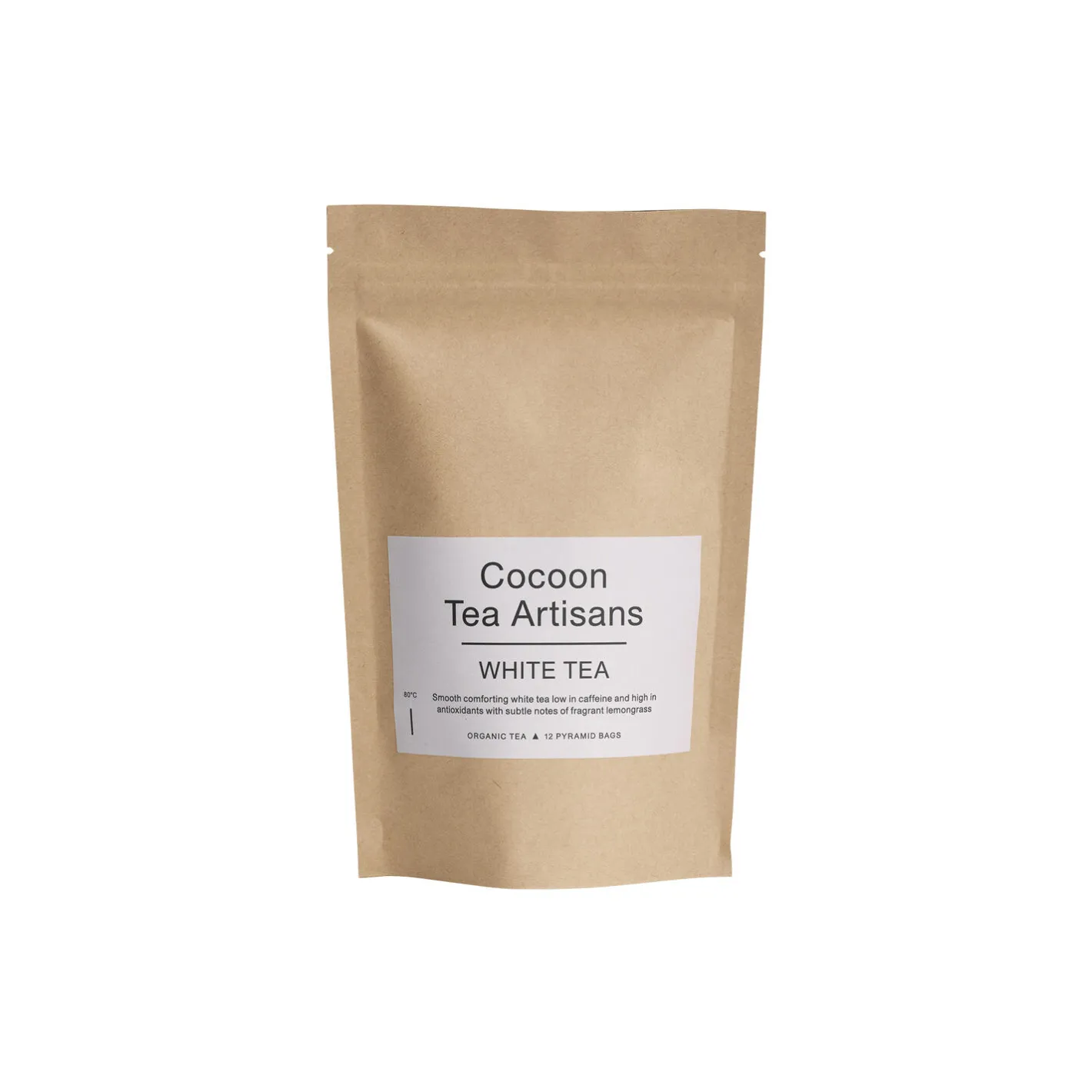 Cocoon Tea Artisans Refill Bag, organic white tea> Delikatesser