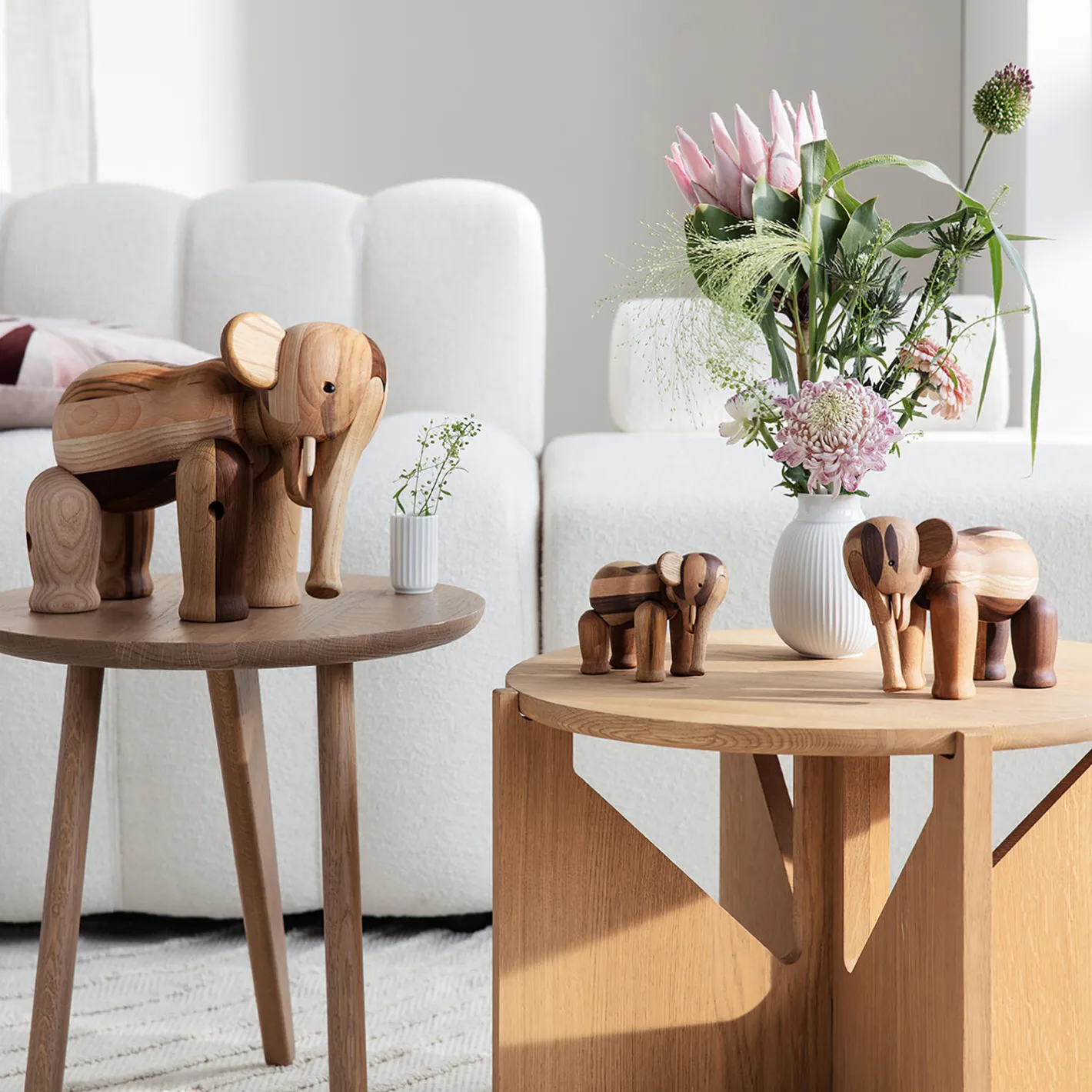 Kay Bojesen Denmark Reworked Elefant jubilæum mini> Figurer & Glaskunst