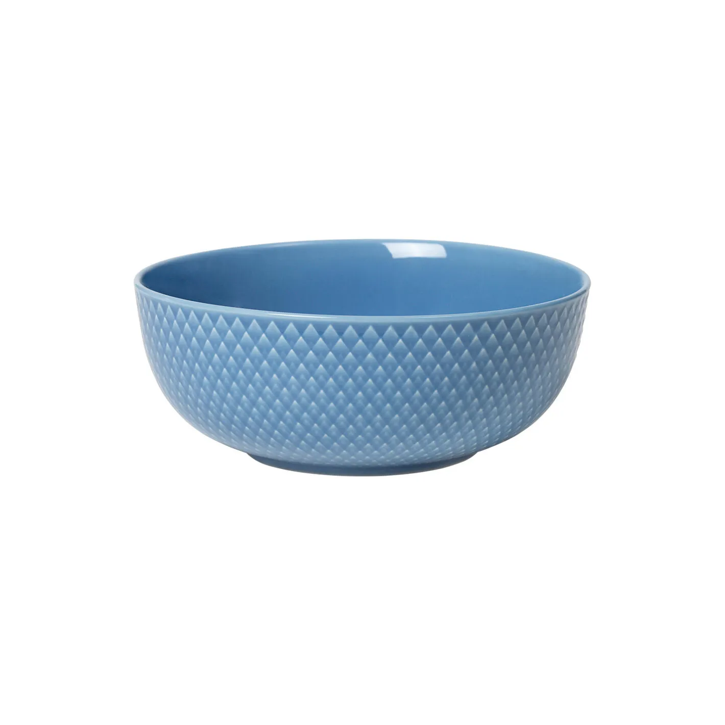 Online Lyngby Porcelæn Rhombe Color skål, blå