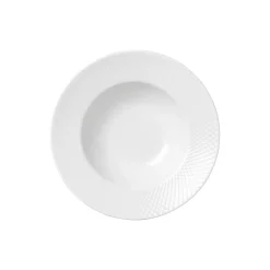 Best Lyngby Porcelæn Rhombe dyb tallerken Ø 24,5 cm