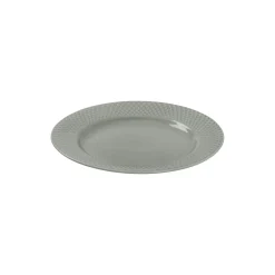 New Lyngby Porcelæn Rhombe Earth Frokosttallerken Ø 21 cm, moss