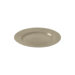 Sale Lyngby Porcelæn Rhombe Earth Frokosttallerken Ø 23 cm, clay