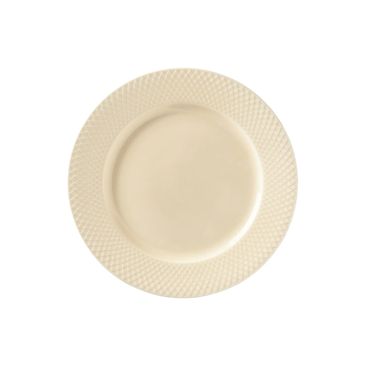 New Lyngby Porcelæn Rhombe Earth Middagstallerken Ø 27 cm, marble