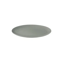 Lyngby Porcelæn Rhombe Earth Ovalt serveringsfad,> Skåle & Fade