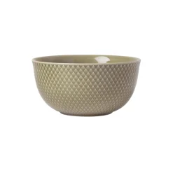 Clearance Lyngby Porcelæn Rhombe Earth Skål, clay