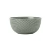 Lyngby Porcelæn Rhombe Earth Skål, moss> Skåle & Fade
