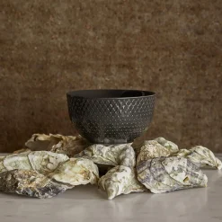 Sale Lyngby Porcelæn Rhombe Earth Skål, slate