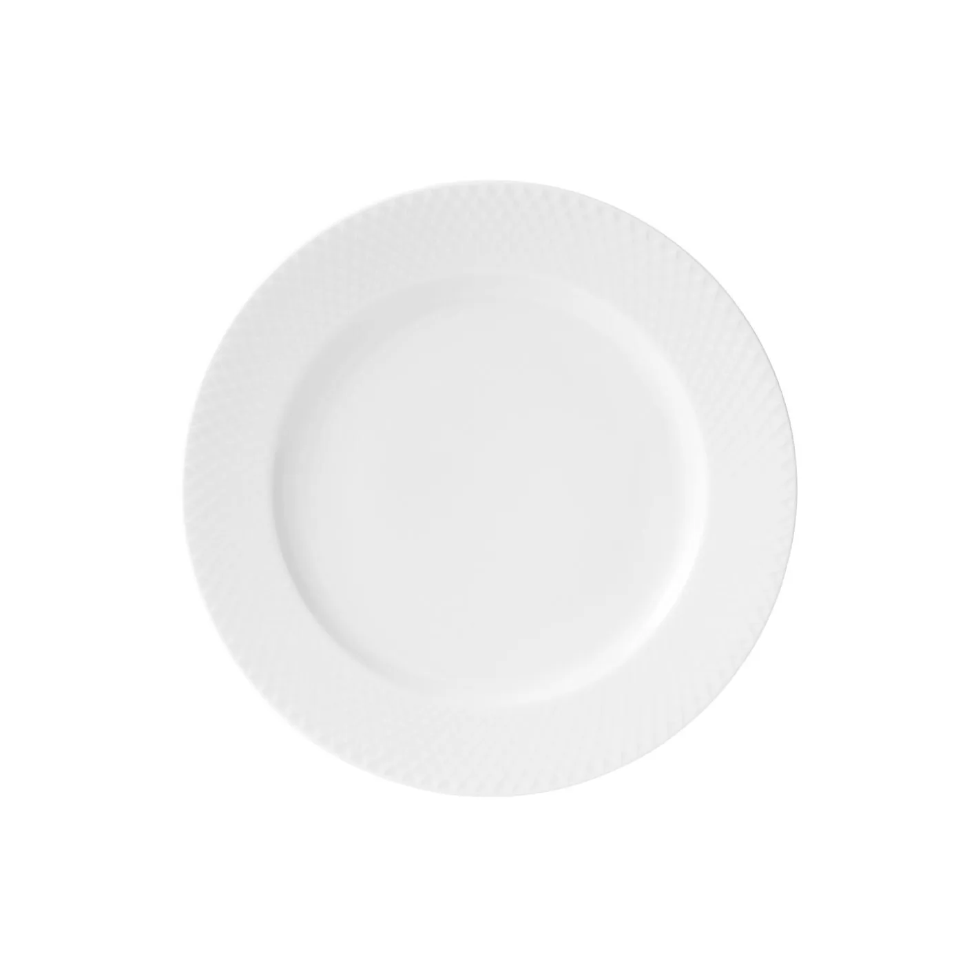 Hot Lyngby Porcelæn Rhombe middagstallerken Ø 27 cm