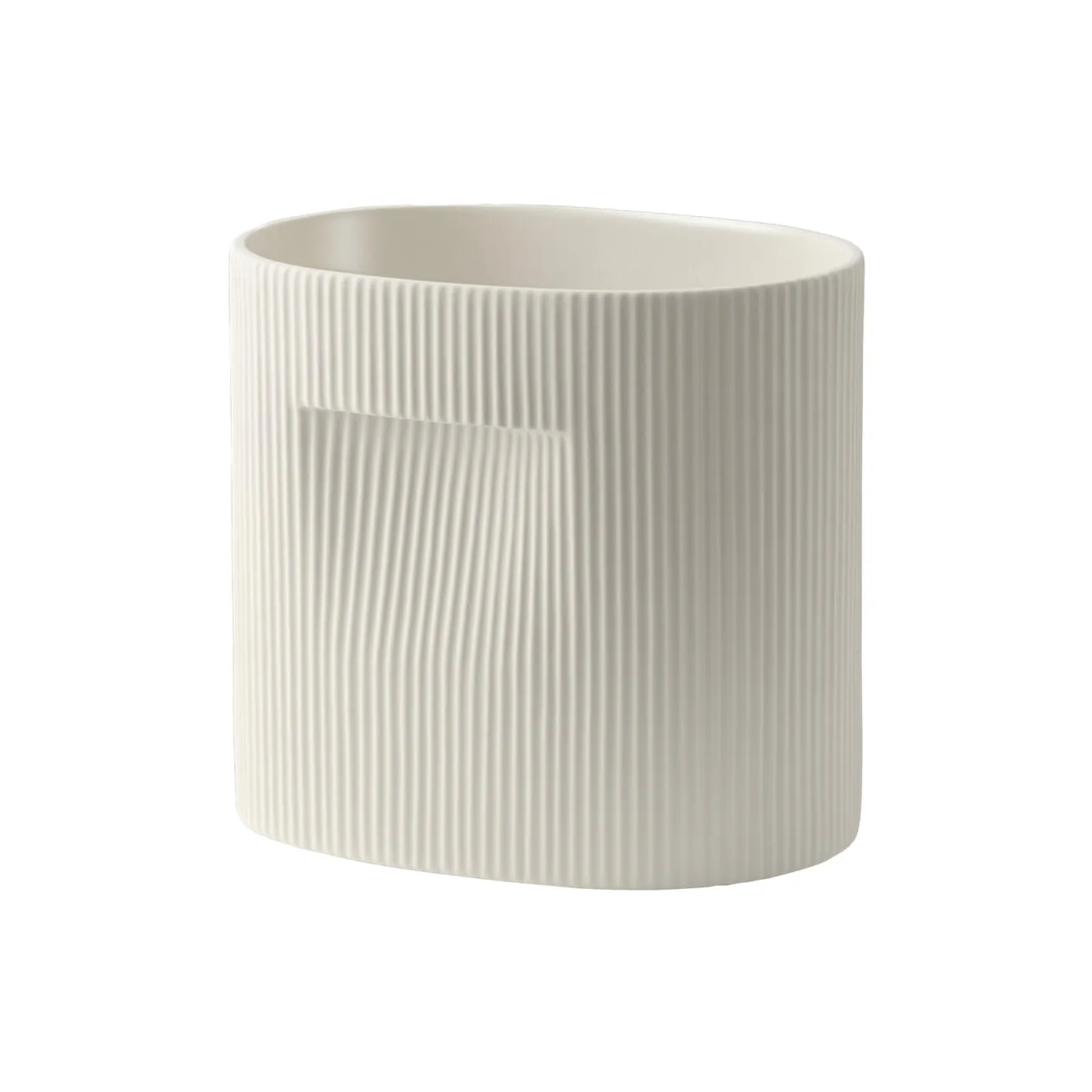 Muuto Ridge Planter, off white