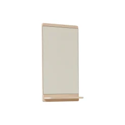 Clearance Form & Refine Rim Wall Mirror 68, white oiled oak