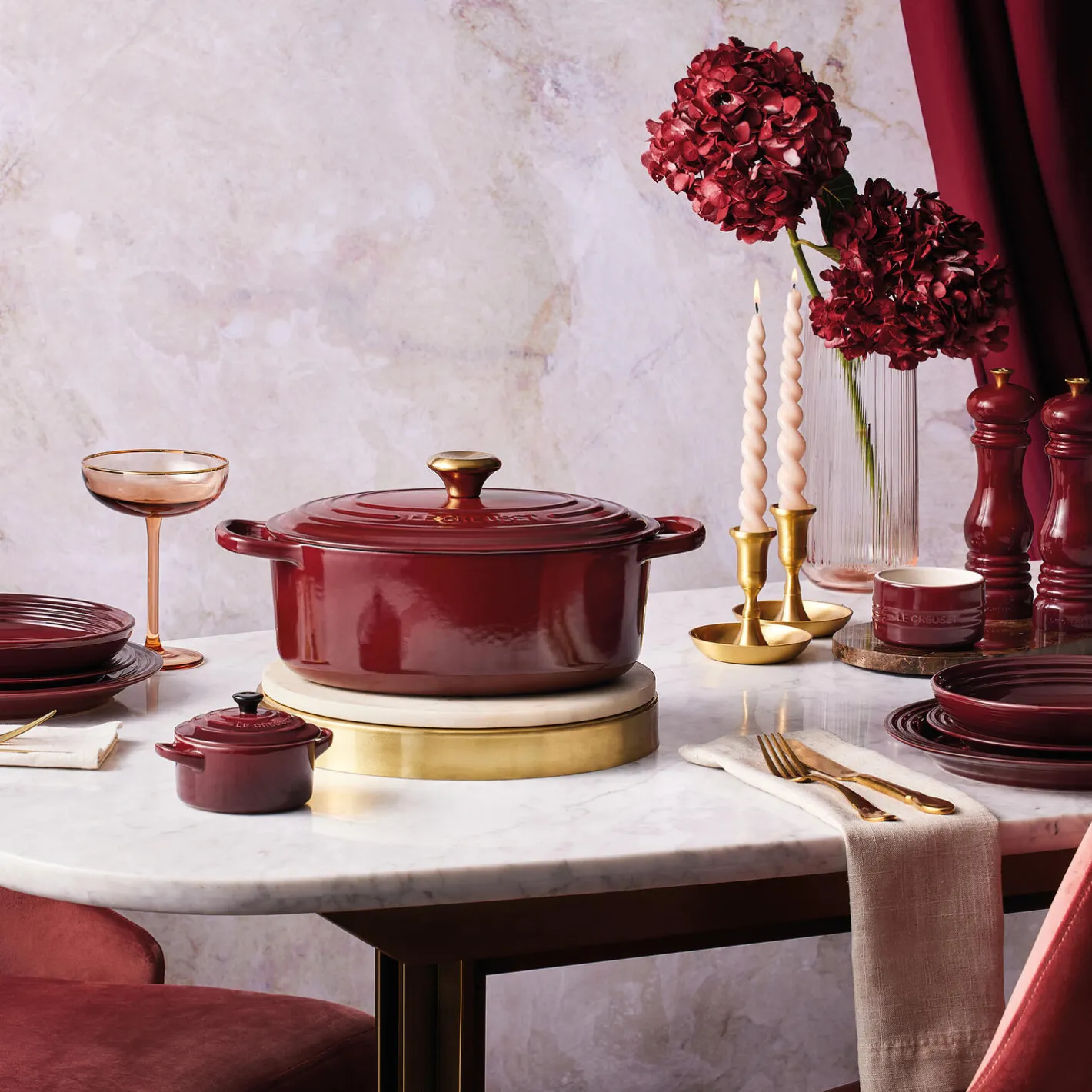 Online Le Creuset Saltkværn 21 cm, garnet garnet, garnet, garnet