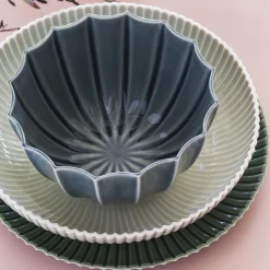 Clearance Dottir Nordic Design Samsurium Plate middagstallerken Ø 27 cm, green