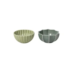 Dottir Nordic Design Samsurium sæt af 2 mini skåle, wasabi & spruce> Skåle, Bakker & Fade