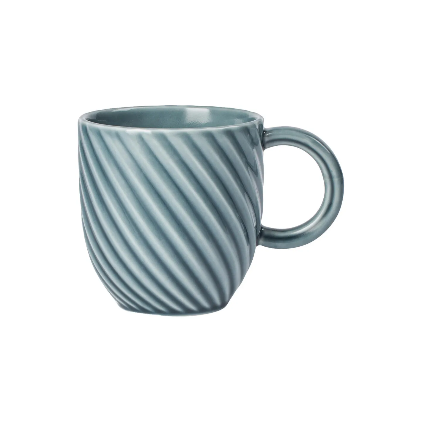 Dottir Nordic Design Samsurium Twirl krus, midnight> Kopper & Krus