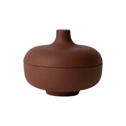 Hot Design House Stockholm Sand Secrets Medium Bowl, red clay