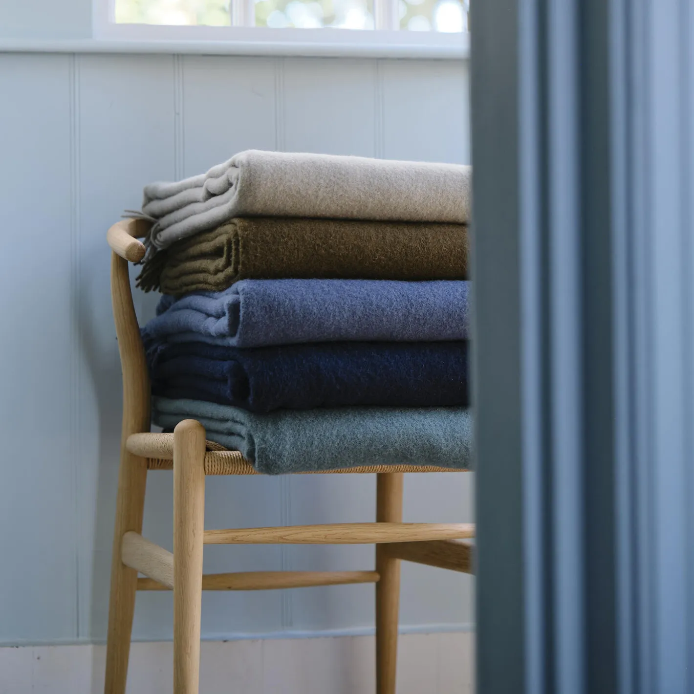 Clearance Silkeborg Uldspinderi Season plaid, 04152 midnight