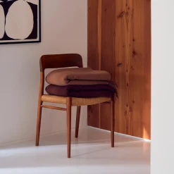 Best Silkeborg Uldspinderi Season plaid, 03109 rosewood