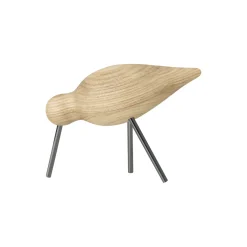 Normann Copenhagen Shorebird, ash/steel> Figurer & Glaskunst