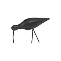 Normann Copenhagen Shorebird, black/black> Figurer & Glaskunst