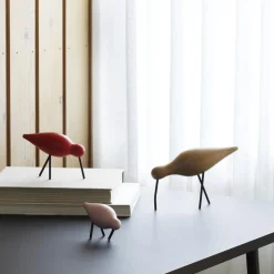 Normann Copenhagen Shorebird, rose> Figurer & Glaskunst
