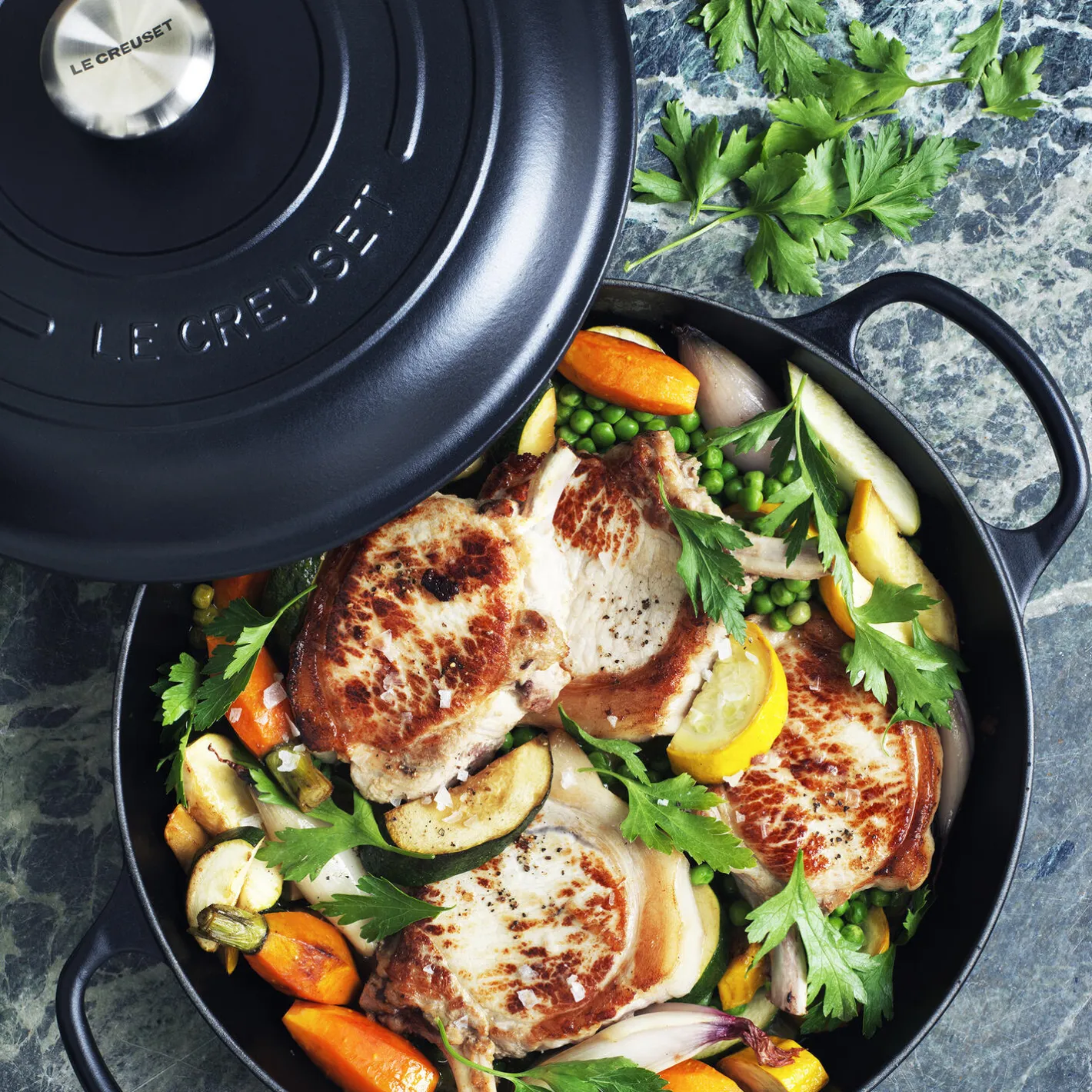Le Creuset Signature Buffetgryde 30 cm,> Gryder & Pander