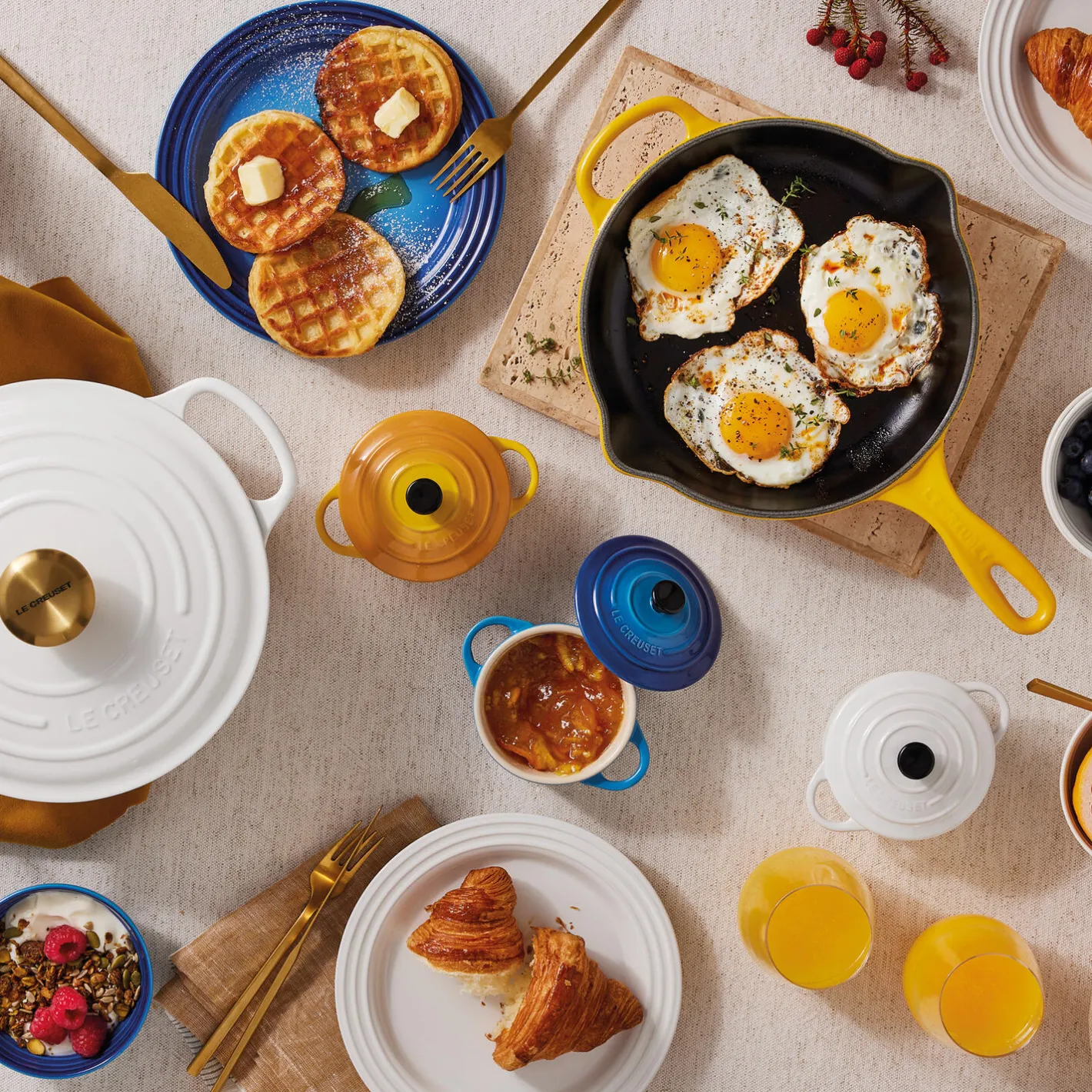 Le Creuset Signature frokosttallerken Ø 22 cm, white