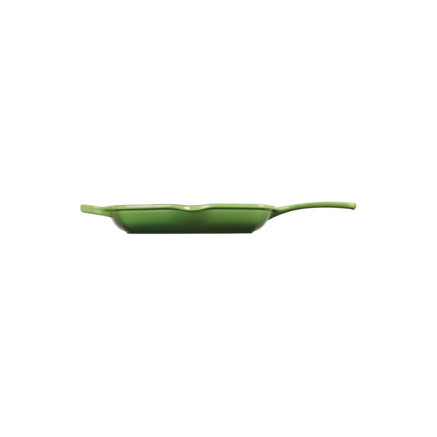 Online Le Creuset Signature Kvadratisk grillpande, bamboo green