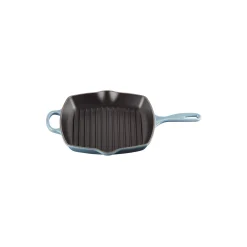 New Le Creuset Signature Kvadratisk grillpande, chambray