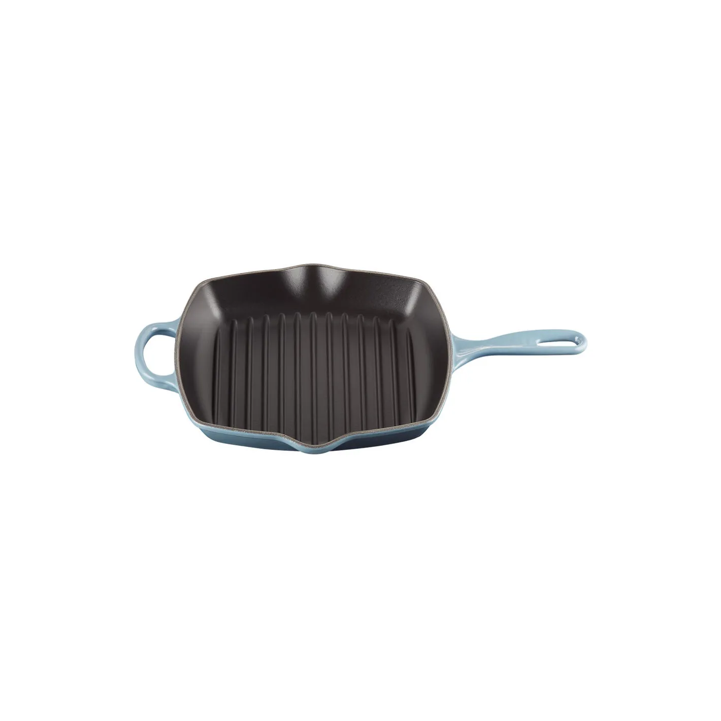 New Le Creuset Signature Kvadratisk grillpande, chambray