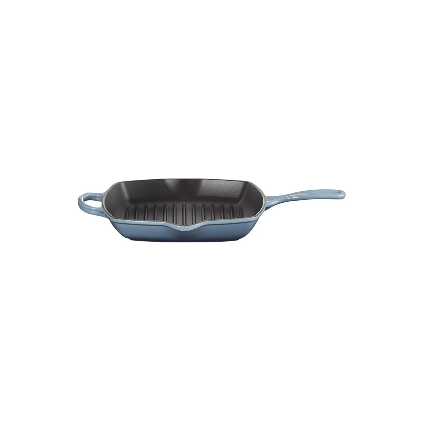 New Le Creuset Signature Kvadratisk grillpande, chambray