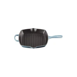 New Le Creuset Signature Kvadratisk grillpande, chambray