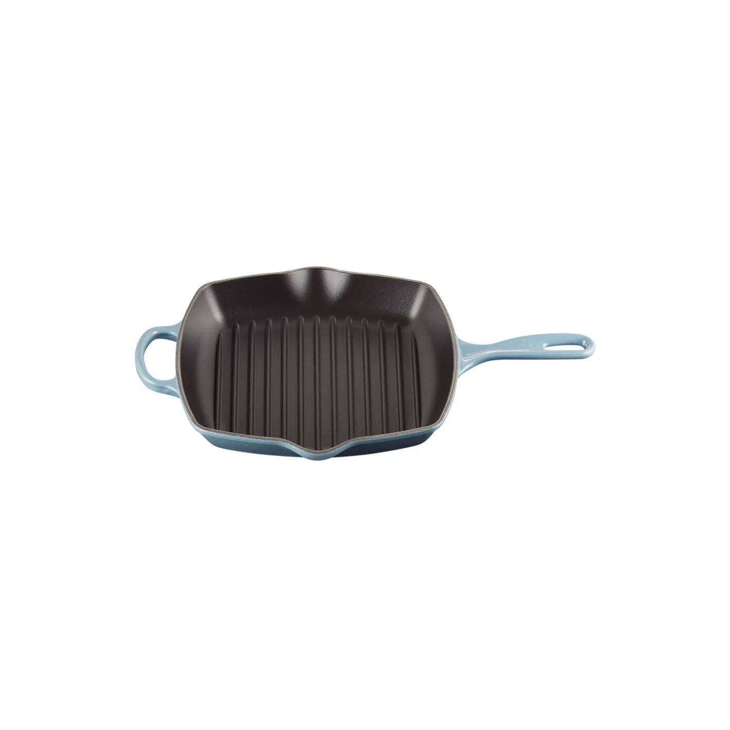 New Le Creuset Signature Kvadratisk grillpande, chambray