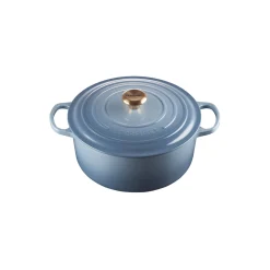 Clearance Le Creuset Signature rund gryde Ø 28 cm, chambray