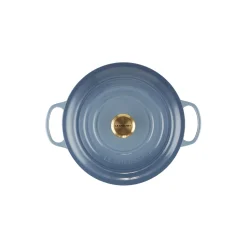 Clearance Le Creuset Signature rund gryde Ø 28 cm, chambray