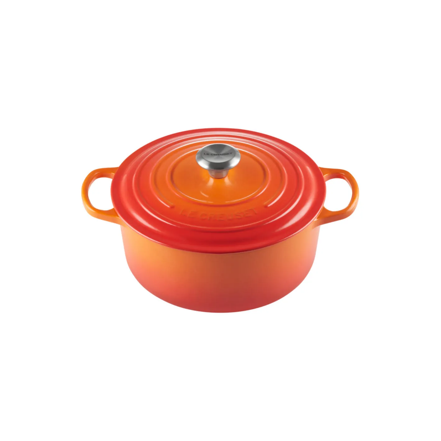 Online Le Creuset Signature rund gryde Ø 26 cm, volcanic
