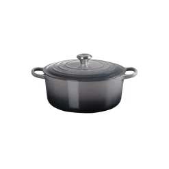 Clearance Le Creuset Signature rund gryde Ø 28 cm, flint