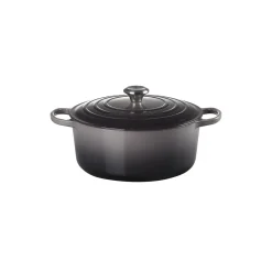 Clearance Le Creuset Signature rund gryde Ø 28 cm, flint