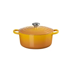 Clearance Le Creuset Signature rund gryde Ø 24 cm, nectar