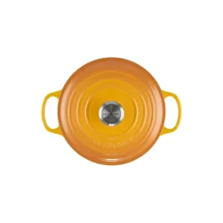 Clearance Le Creuset Signature rund gryde Ø 24 cm, nectar