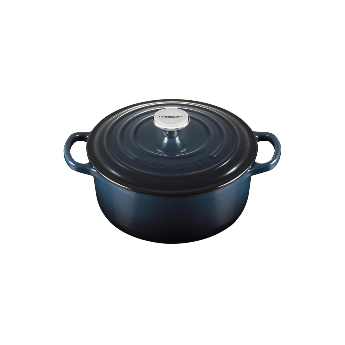 Hot Le Creuset Signature rund gryde Ø 20 cm, nuit